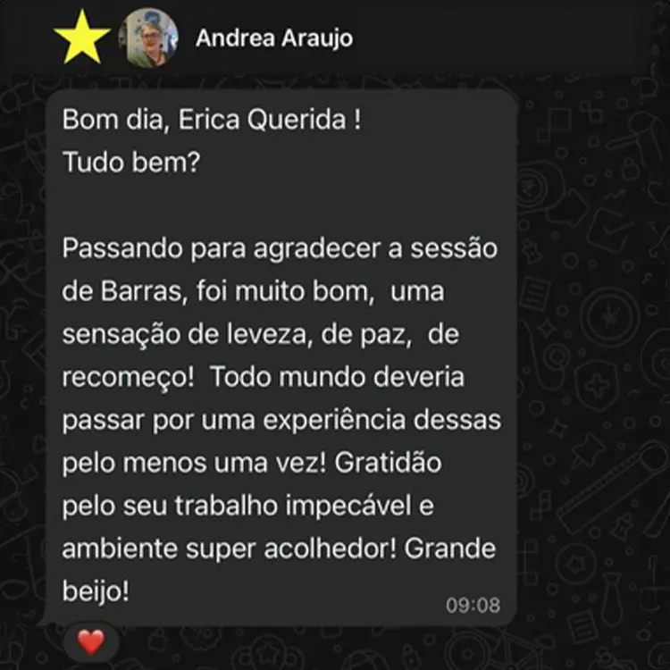 Depoimento de cliente da Jornada da Presença